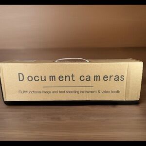 DOCUMENT CAMERA Multifunction Text Imaging/ Video Booth Teachers MacOS/Linux NIB